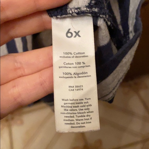 Carter’s girls tunic size 6x - Picture 3 of 6